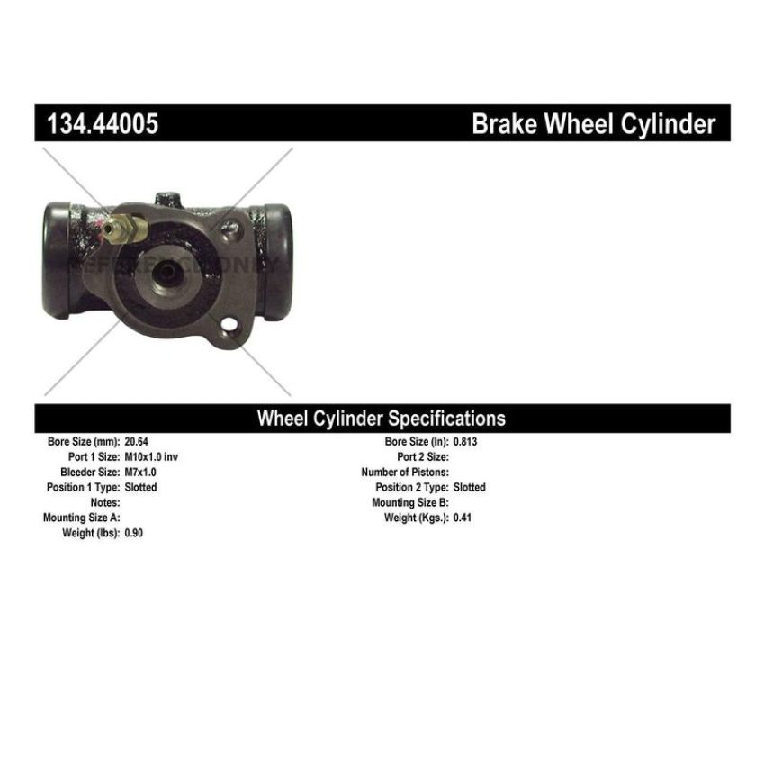CENTRIC PARTS 134.44005 Centric Premium Wheel Cylinder