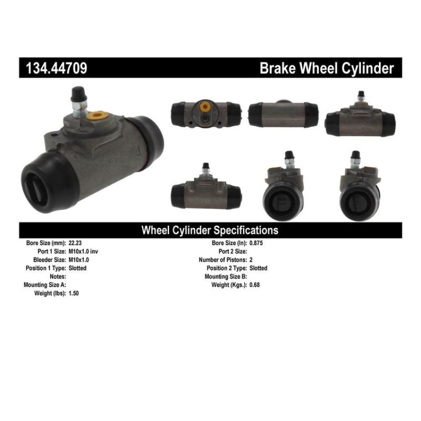 CENTRIC PARTS 134.44709 Centric Premium Wheel Cylinder