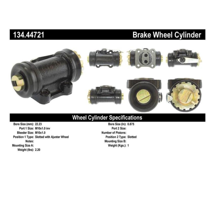 CENTRIC PARTS 134.44721 Centric Premium Wheel Cylinder