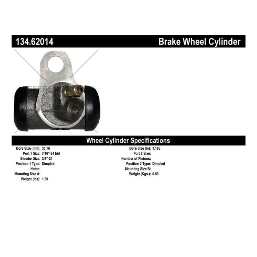 CENTRIC PARTS 134.62014 Centric Premium Wheel Cylinder