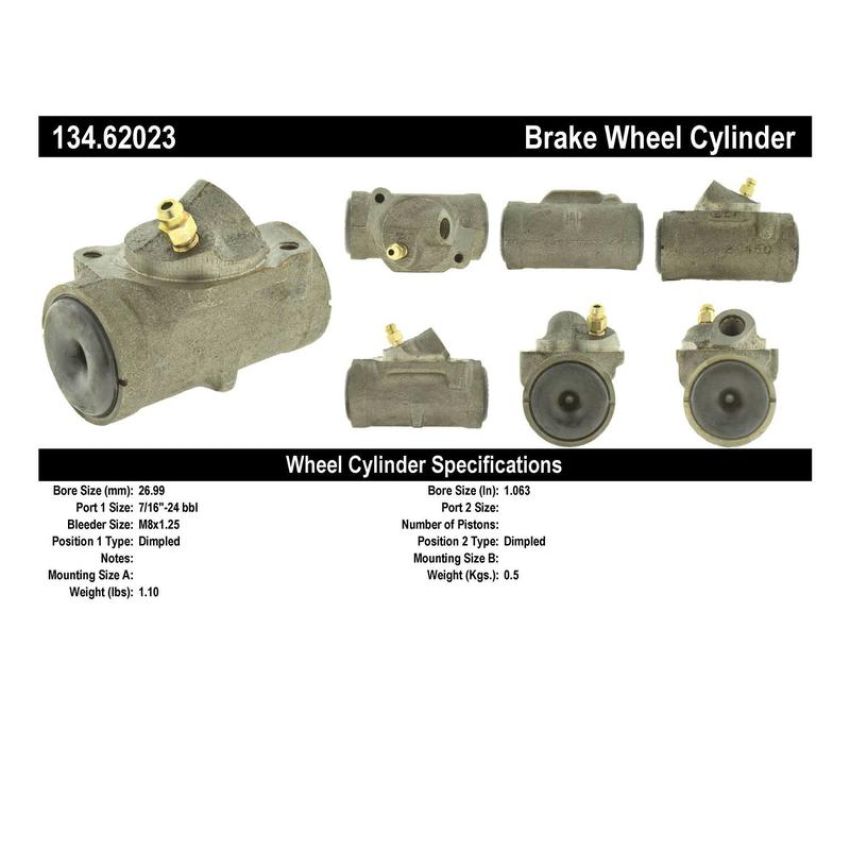 CENTRIC PARTS 134.62023 Centric Premium Wheel Cylinder