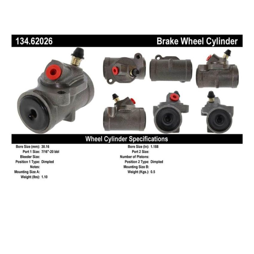 CENTRIC PARTS 134.62026 Centric Premium Wheel Cylinder