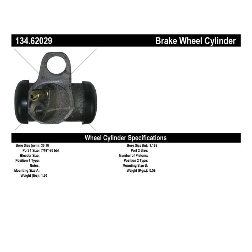 CENTRIC PARTS 134.62029 Centric Premium Wheel Cylinder