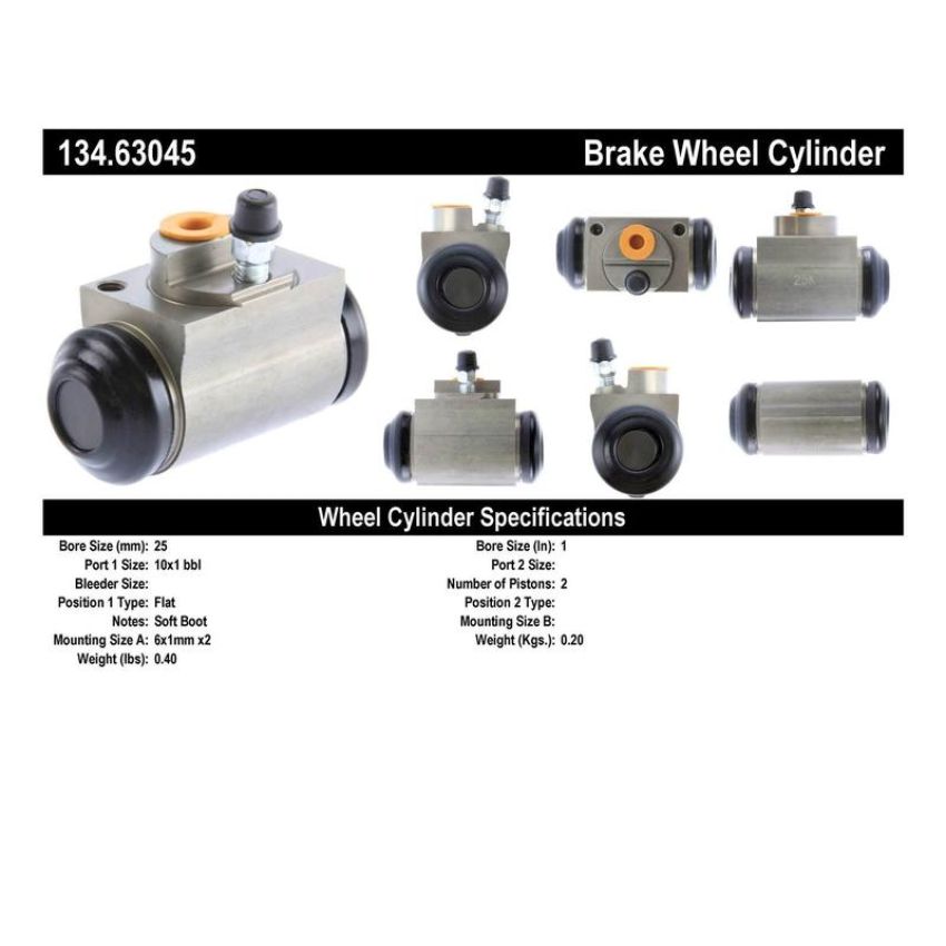 CENTRIC PARTS 134.63045 Centric Premium Wheel Cylinder