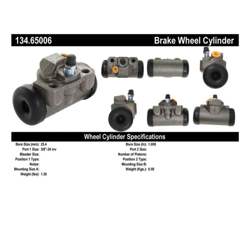CENTRIC PARTS 134.65006 Centric Premium Wheel Cylinder