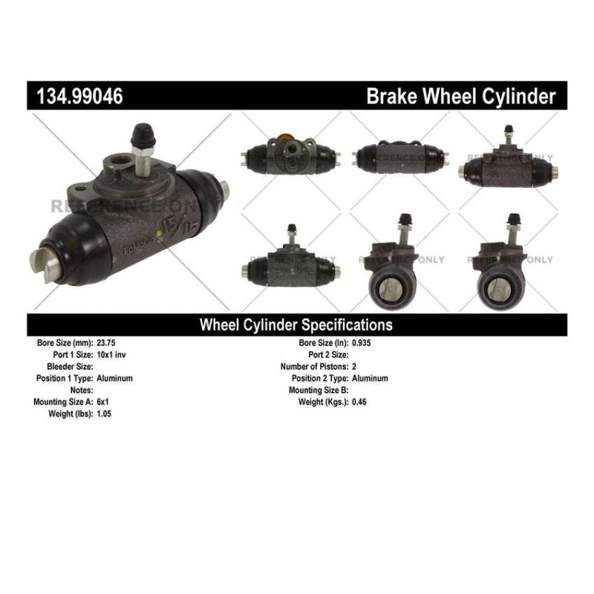 CENTRIC PARTS 134.99046 Centric Premium Wheel Cylinder