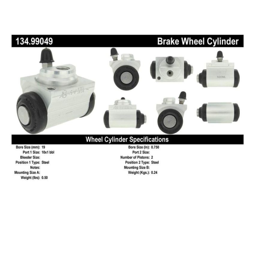 CENTRIC PARTS 134.99049 Centric Premium Wheel Cylinder