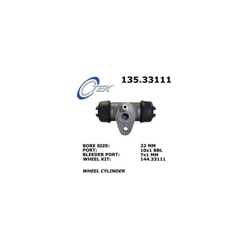 CENTRIC PARTS 135.33111 C-Tek Standard Wheel Cylinder