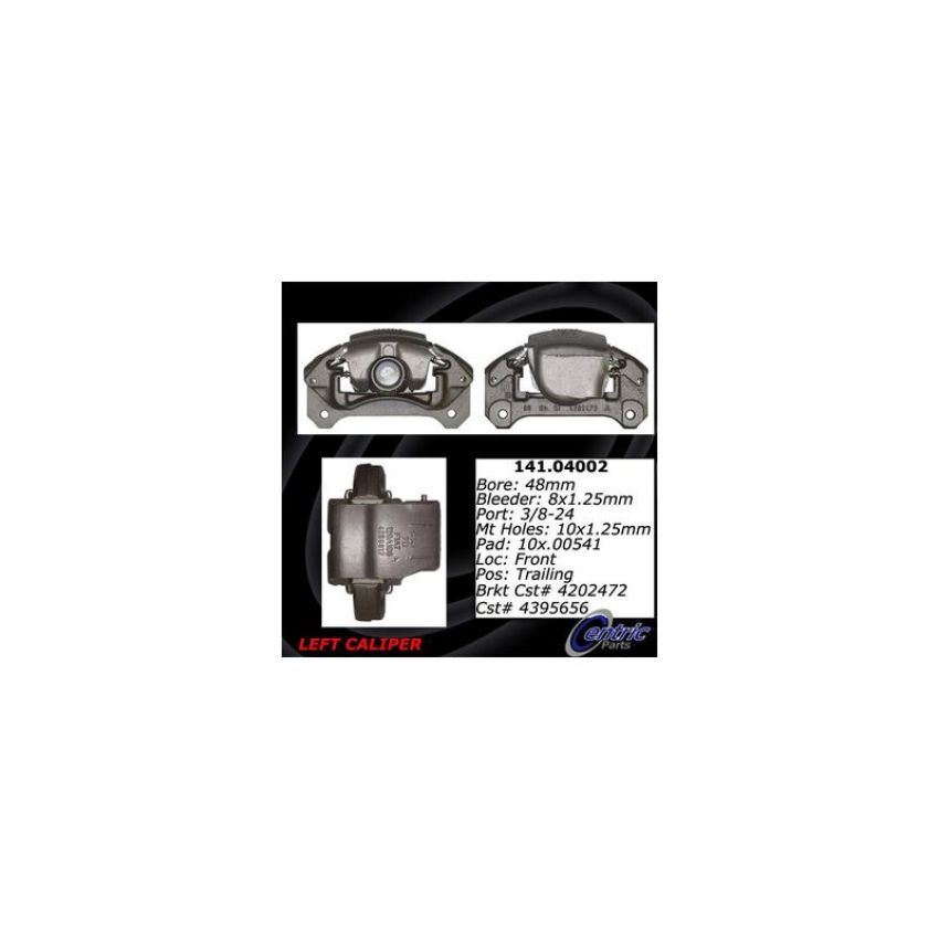CENTRIC PARTS 141.04002 Centric Semi-Loaded Brake Caliper