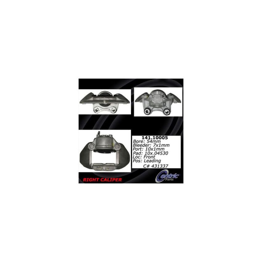 CENTRIC PARTS 141.10005 Centric Semi-Loaded Brake Caliper