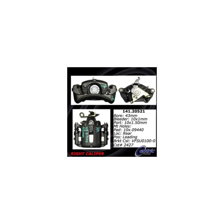 CENTRIC PARTS 141.20521 Centric Semi-Loaded Brake Caliper