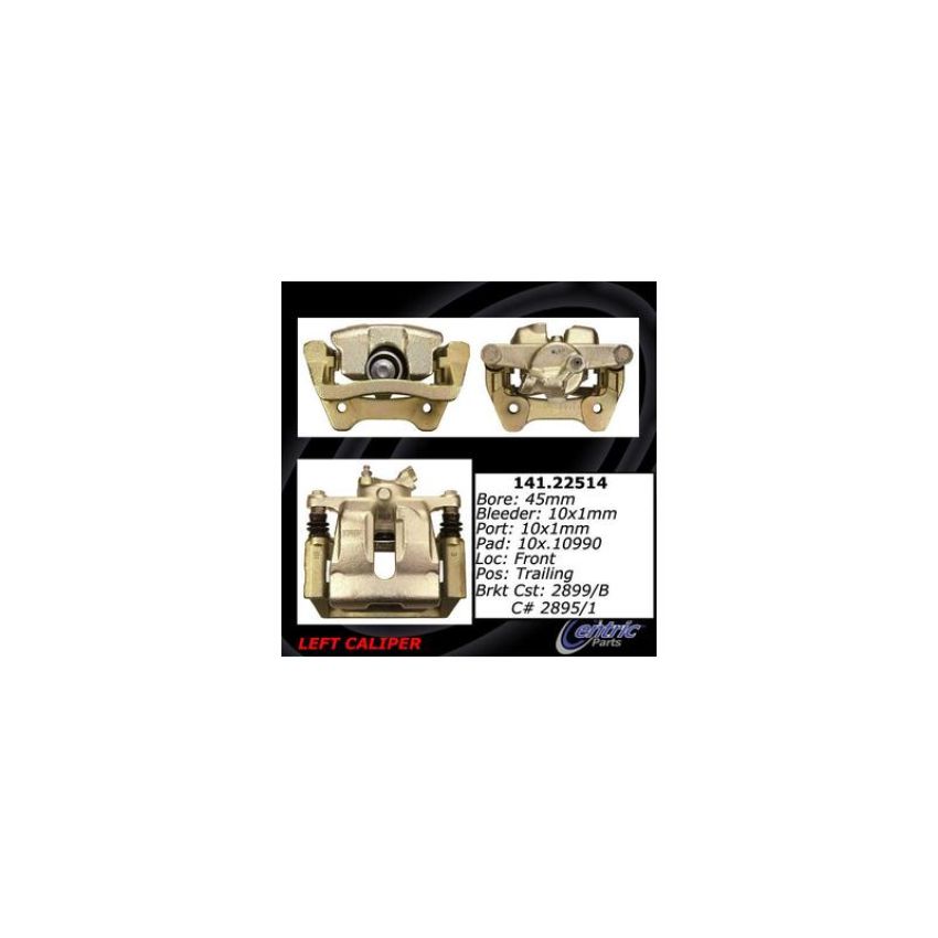 CENTRIC PARTS 141.22514 Centric Semi-Loaded Brake Caliper