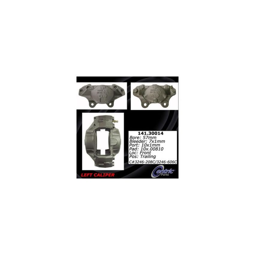 CENTRIC PARTS 141.30014 Centric Semi-Loaded Brake Caliper