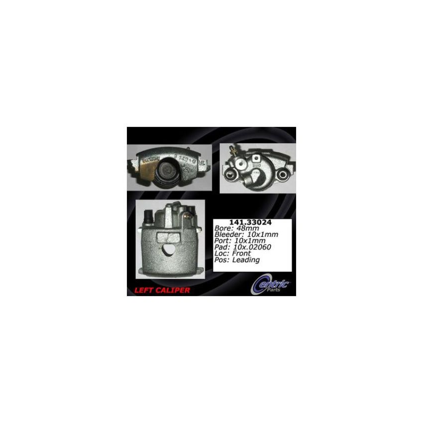 CENTRIC PARTS 141.33024 Centric Semi-Loaded Brake Caliper