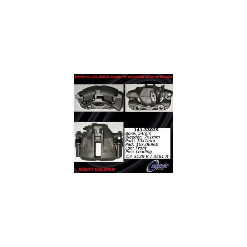 CENTRIC PARTS 141.33029 Centric Semi-Loaded Brake Caliper