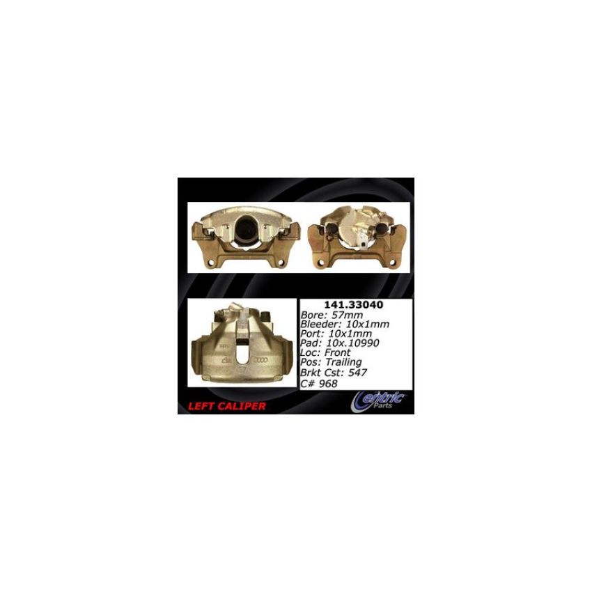 CENTRIC PARTS 141.33040 Centric Semi-Loaded Brake Caliper