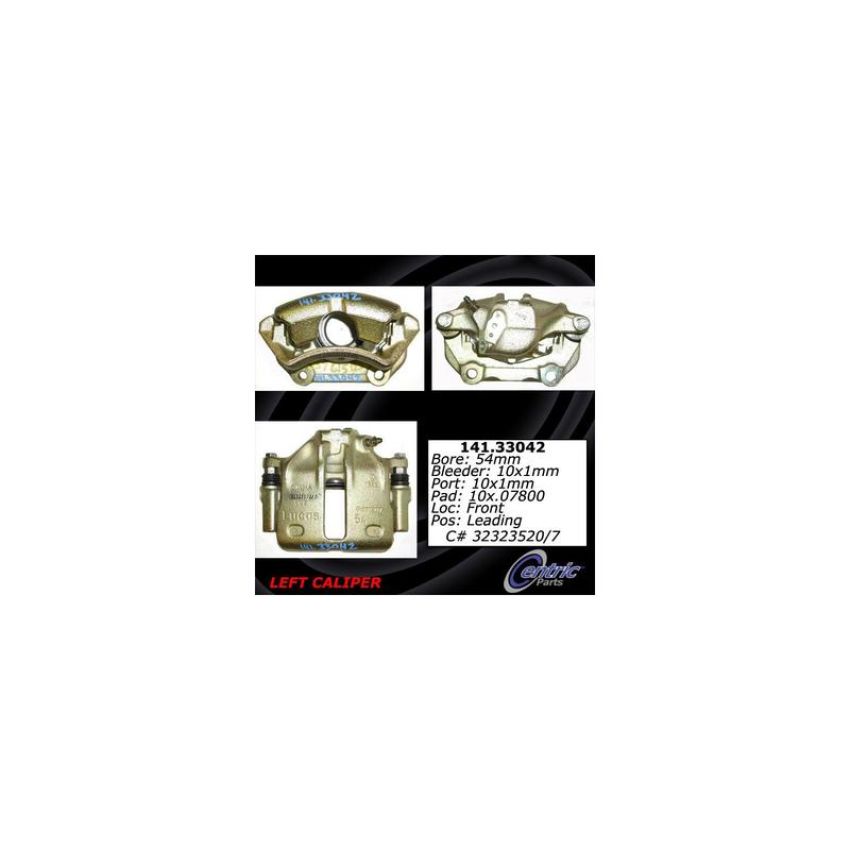 CENTRIC PARTS 141.33042 Centric Semi-Loaded Brake Caliper