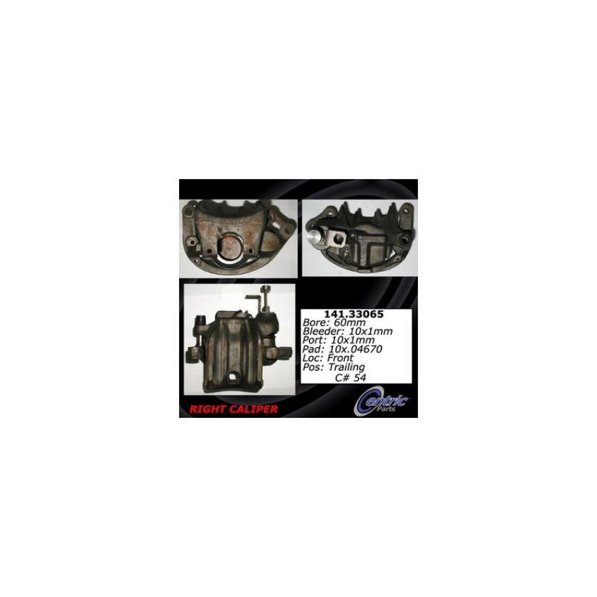 CENTRIC PARTS 141.33065 Centric Semi-Loaded Brake Caliper