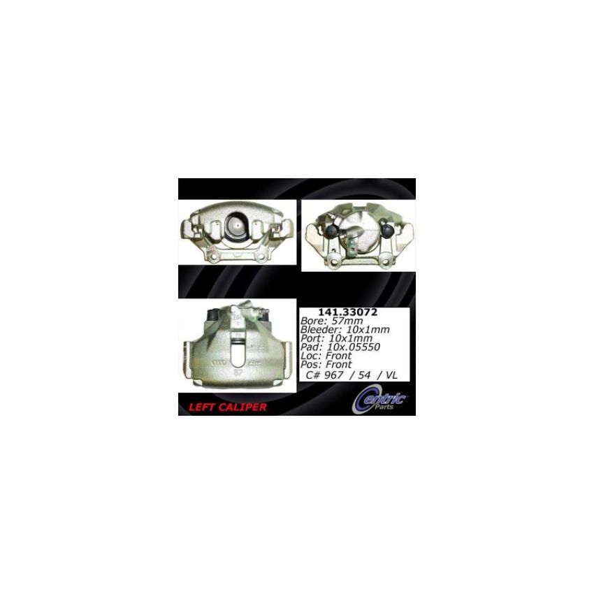 CENTRIC PARTS 141.33072 Centric Semi-Loaded Brake Caliper