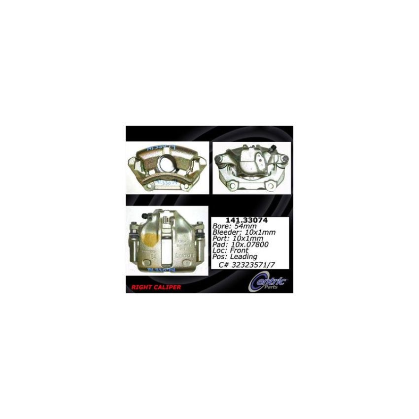 CENTRIC PARTS 141.33074 Centric Semi-Loaded Brake Caliper