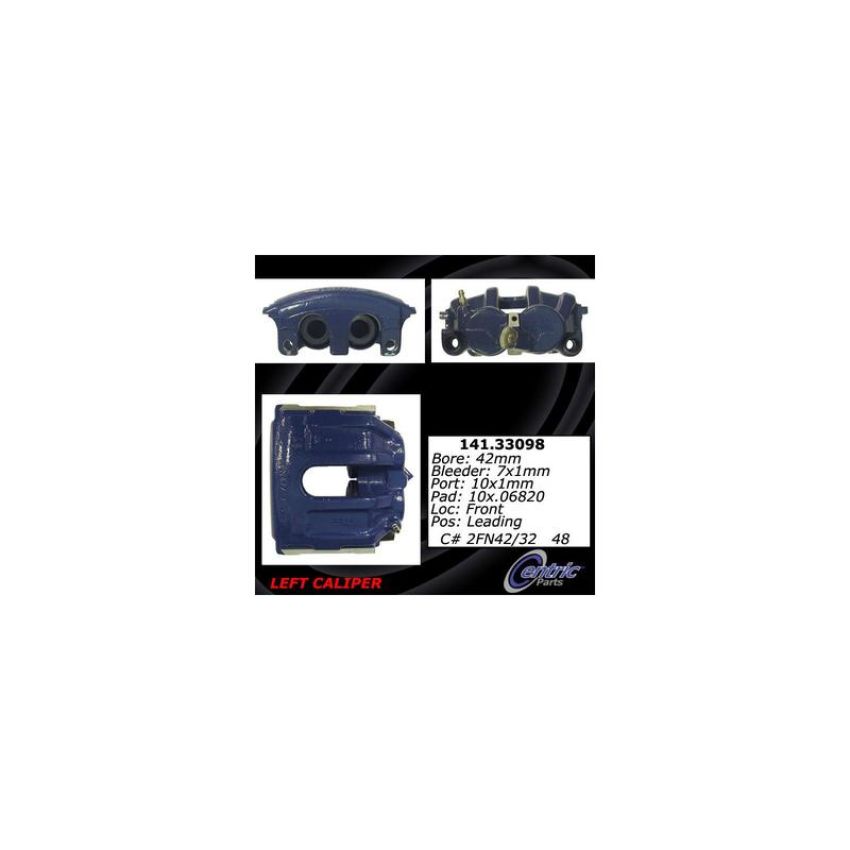 CENTRIC PARTS 141.33098 Centric Semi-Loaded Brake Caliper