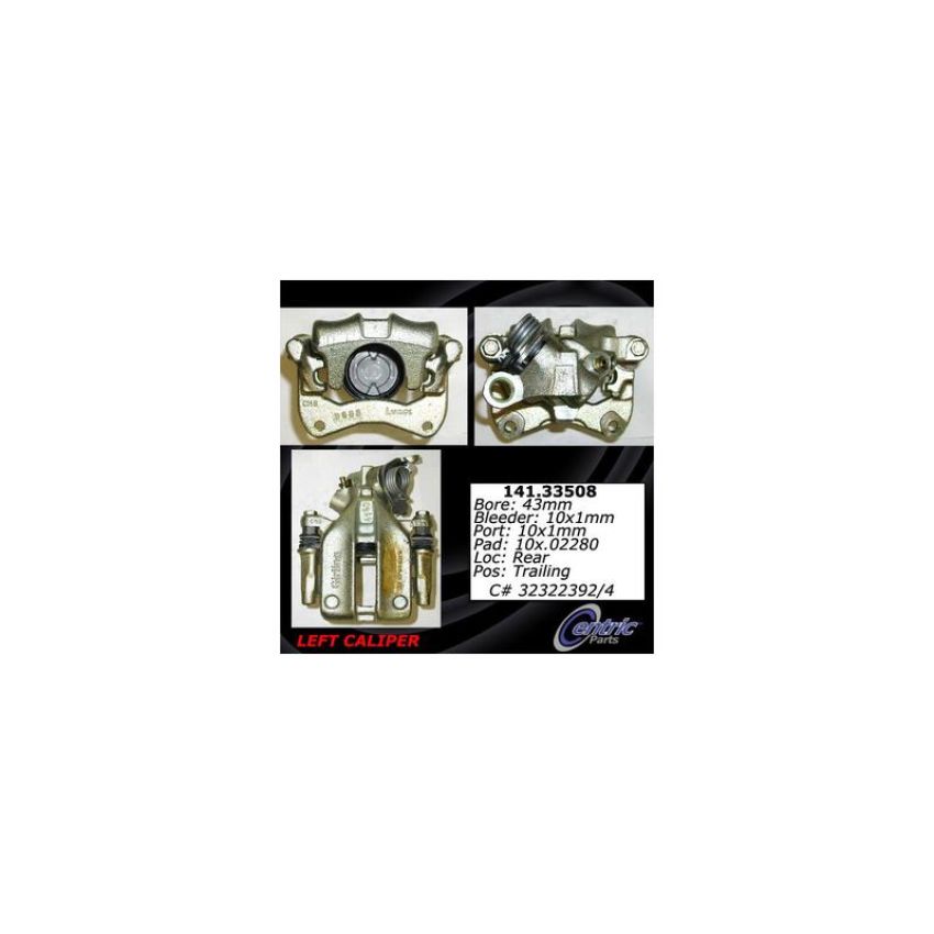 CENTRIC PARTS 141.33508 Centric Semi-Loaded Brake Caliper