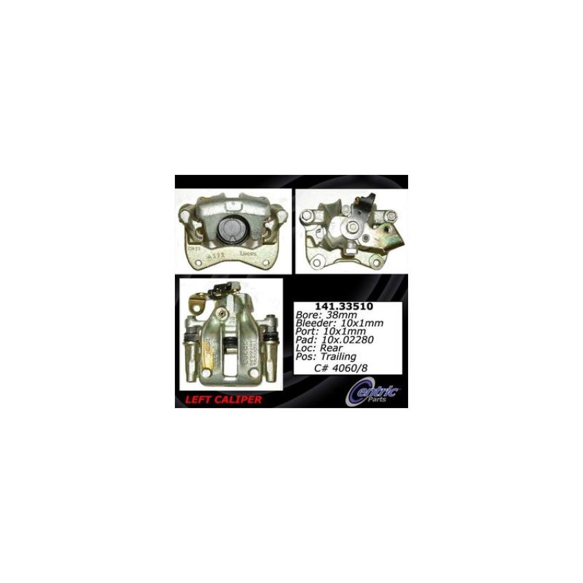 CENTRIC PARTS 141.33510 Centric Semi-Loaded Brake Caliper