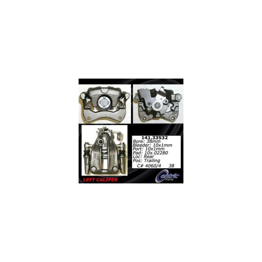 CENTRIC PARTS 141.33532 Centric Semi-Loaded Brake Caliper