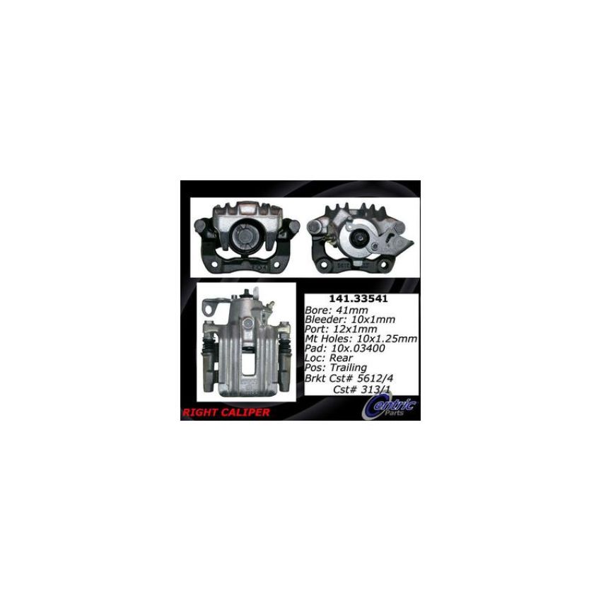 CENTRIC PARTS 141.33541 Centric Semi-Loaded Brake Caliper