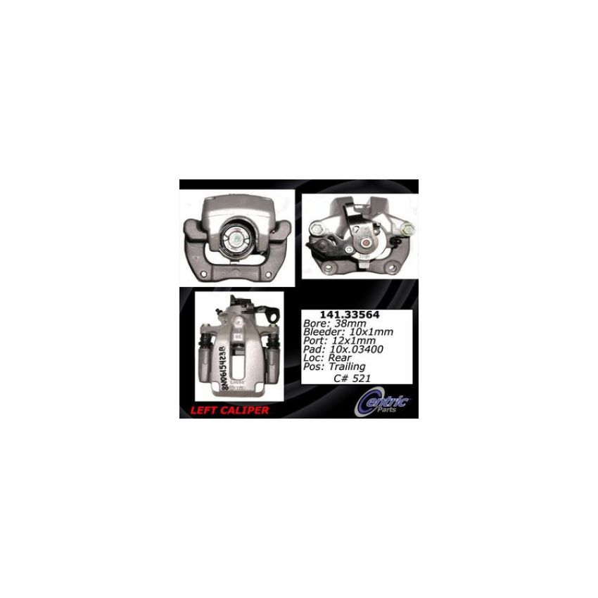 CENTRIC PARTS 141.33564 Centric Semi-Loaded Brake Caliper