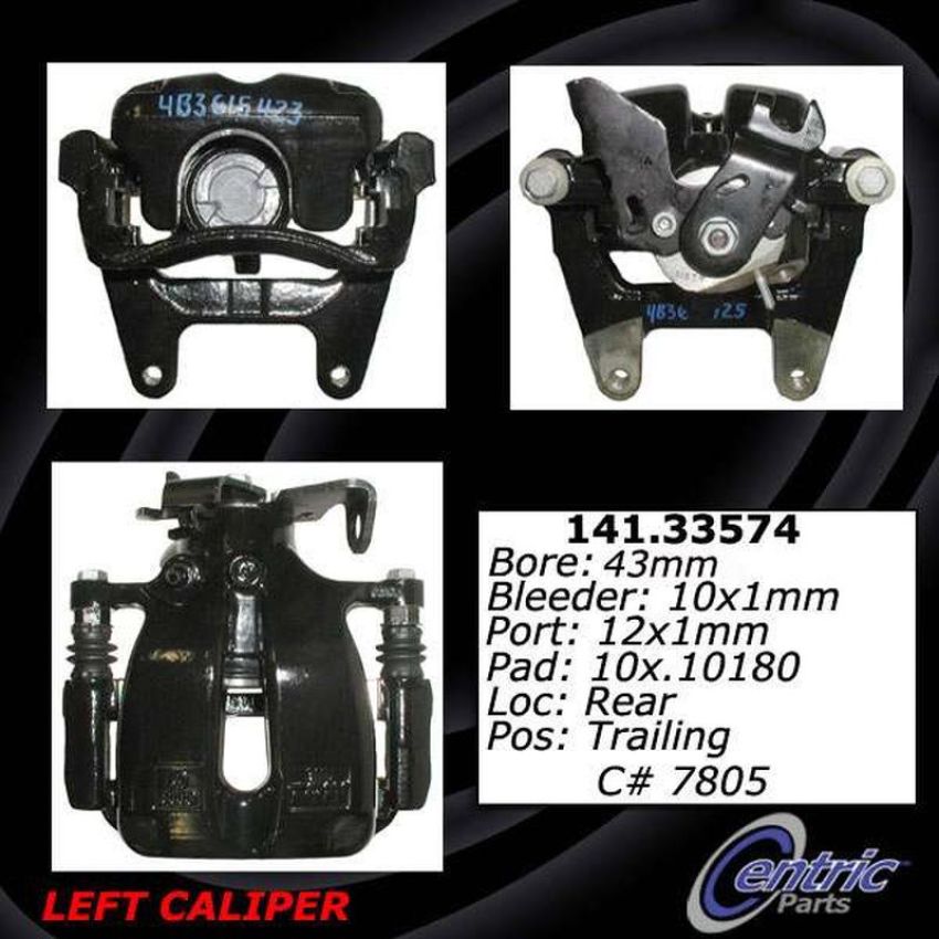CENTRIC PARTS 141.33573 Centric Semi-Loaded Brake Caliper