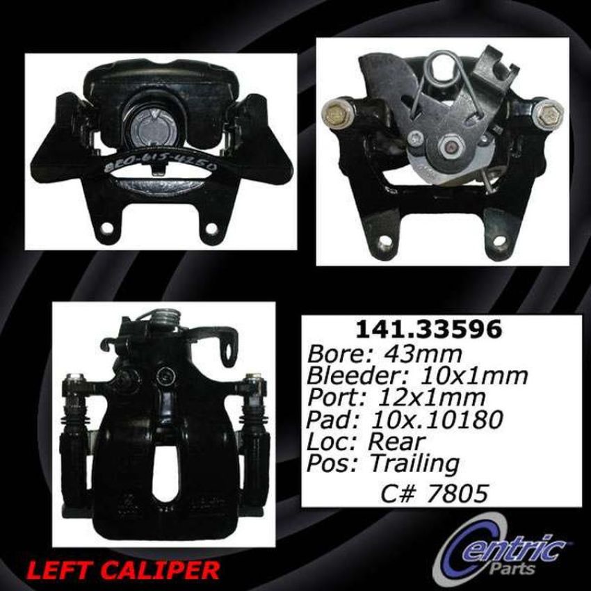 CENTRIC PARTS 141.33596 Centric Semi-Loaded Brake Caliper