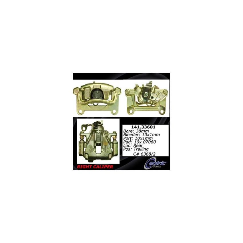 CENTRIC PARTS 141.33601 Centric Semi-Loaded Brake Caliper