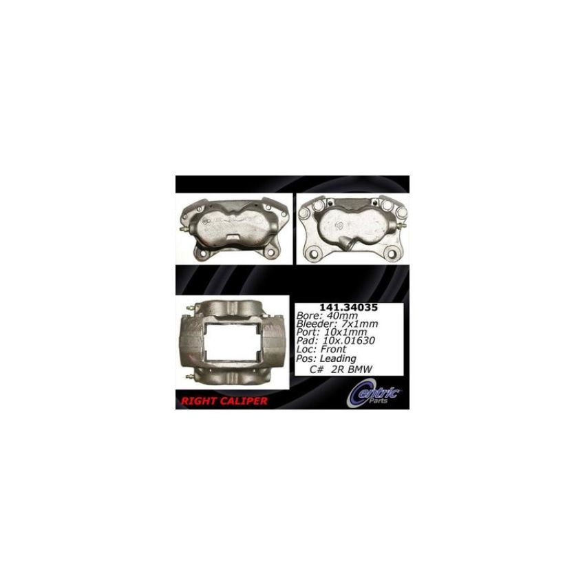 CENTRIC PARTS 141.34035 Centric Semi-Loaded Brake Caliper