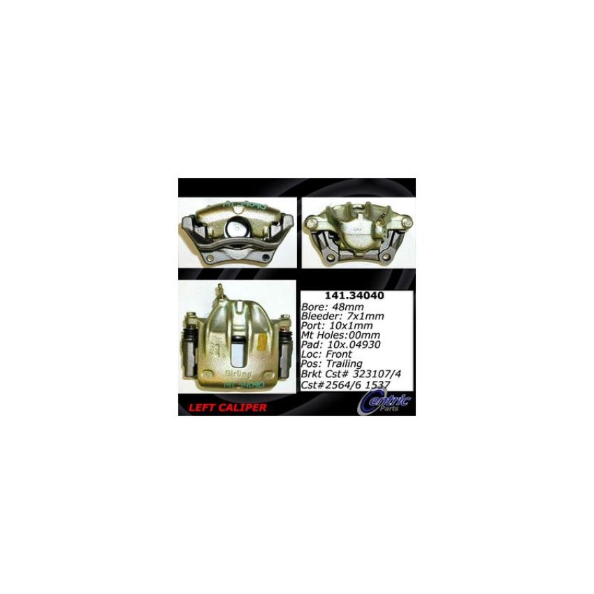 CENTRIC PARTS 141.34040 Centric Semi-Loaded Brake Caliper