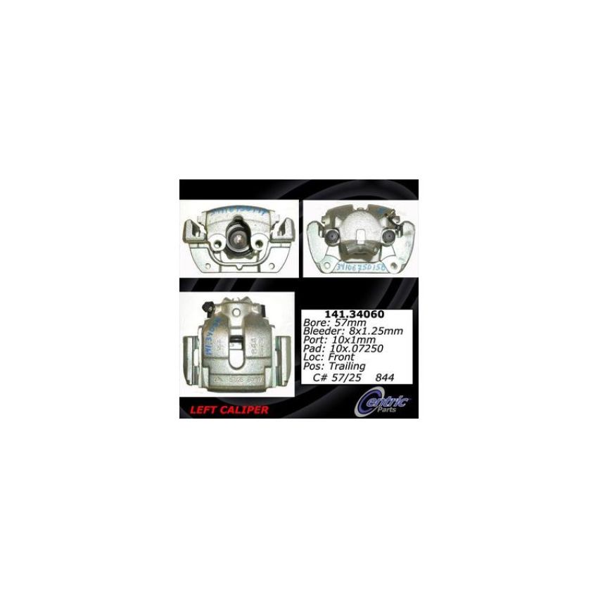 CENTRIC PARTS 141.34060 Centric Semi-Loaded Brake Caliper