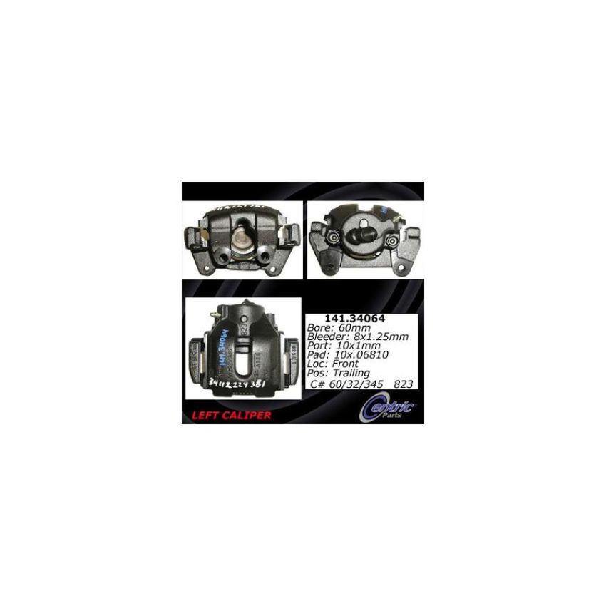 CENTRIC PARTS 141.34064 Centric Semi-Loaded Brake Caliper