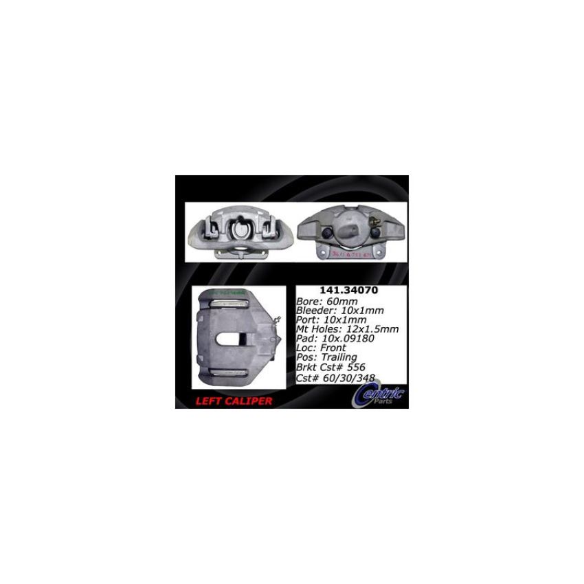 CENTRIC PARTS 141.34070 Centric Semi-Loaded Brake Caliper