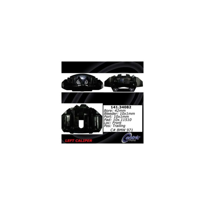 CENTRIC PARTS 141.34082 Centric Semi-Loaded Brake Caliper