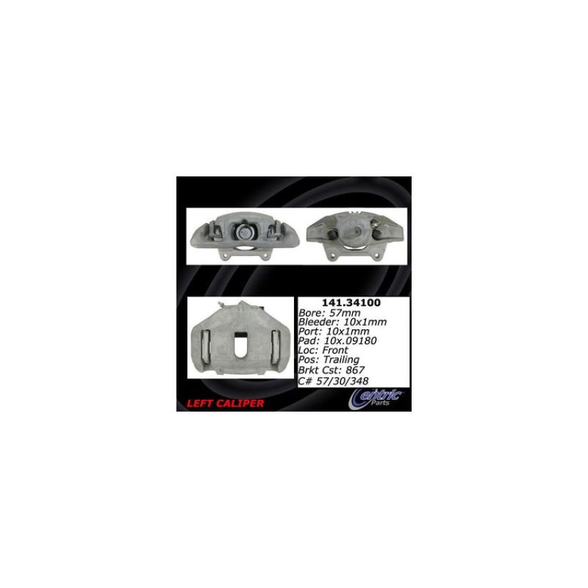 CENTRIC PARTS 141.34100 Centric Semi-Loaded Brake Caliper