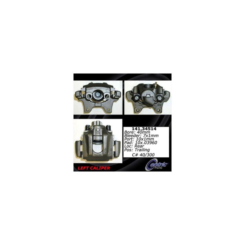 CENTRIC PARTS 141.34514 Centric Semi-Loaded Brake Caliper