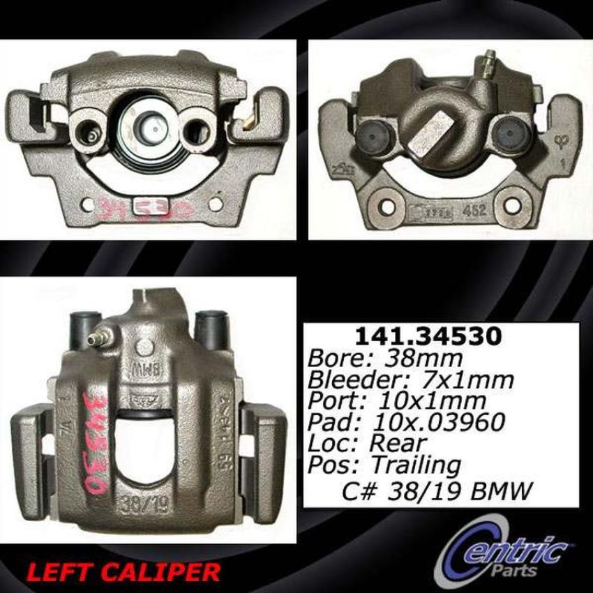 CENTRIC PARTS 141.34529 Centric Semi-Loaded Brake Caliper