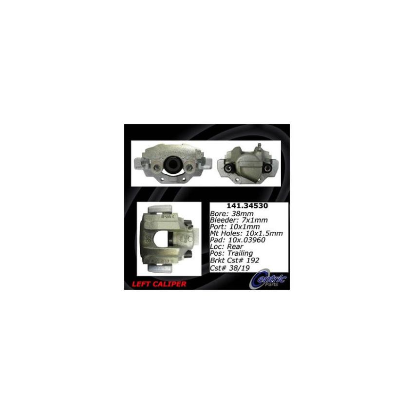 CENTRIC PARTS 141.34530 Centric Semi-Loaded Brake Caliper