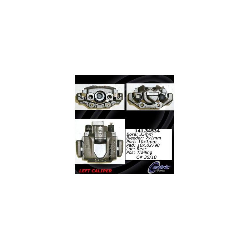 CENTRIC PARTS 141.34534 Centric Semi-Loaded Brake Caliper