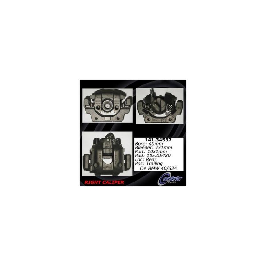 CENTRIC PARTS 141.34537 Centric Semi-Loaded Brake Caliper