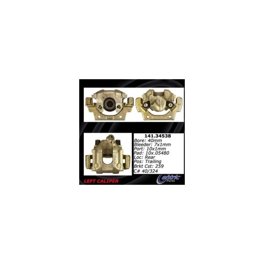 CENTRIC PARTS 141.34538 Centric Semi-Loaded Brake Caliper