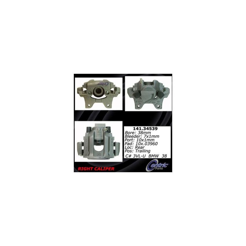 CENTRIC PARTS 141.34539 Centric Semi-Loaded Brake Caliper