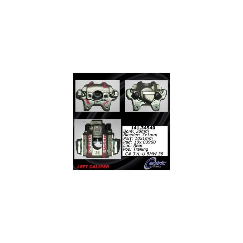 CENTRIC PARTS 141.34540 Centric Semi-Loaded Brake Caliper