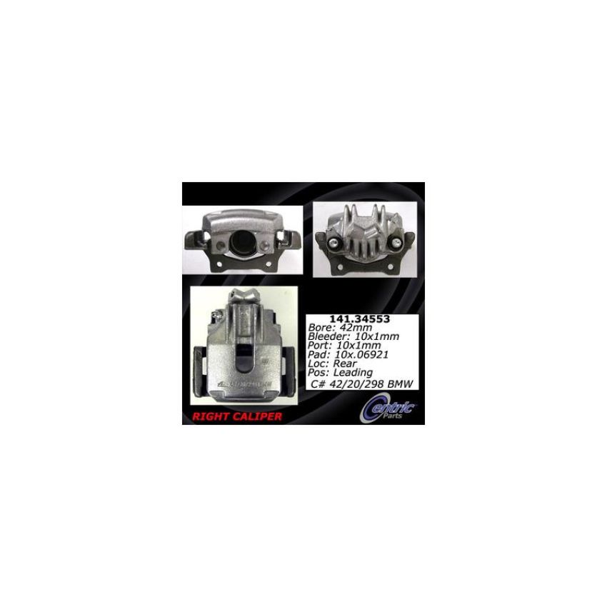 CENTRIC PARTS 141.34553 Centric Semi-Loaded Brake Caliper