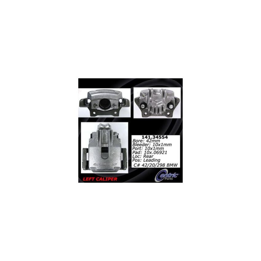 CENTRIC PARTS 141.34554 Centric Semi-Loaded Brake Caliper